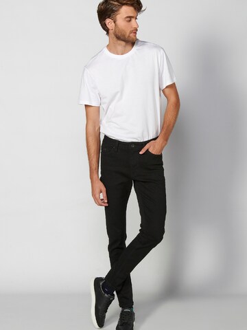 KOROSHI Skinny Jeans in Zwart