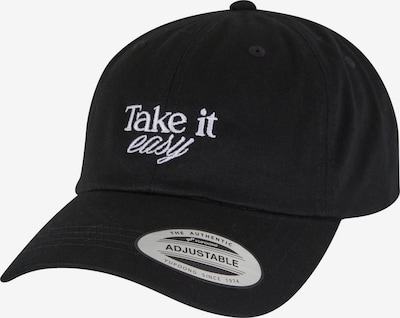Kepurė 'Take It Easy' iš Mister Tee, spalva – juoda / balta, Prekių apžvalga