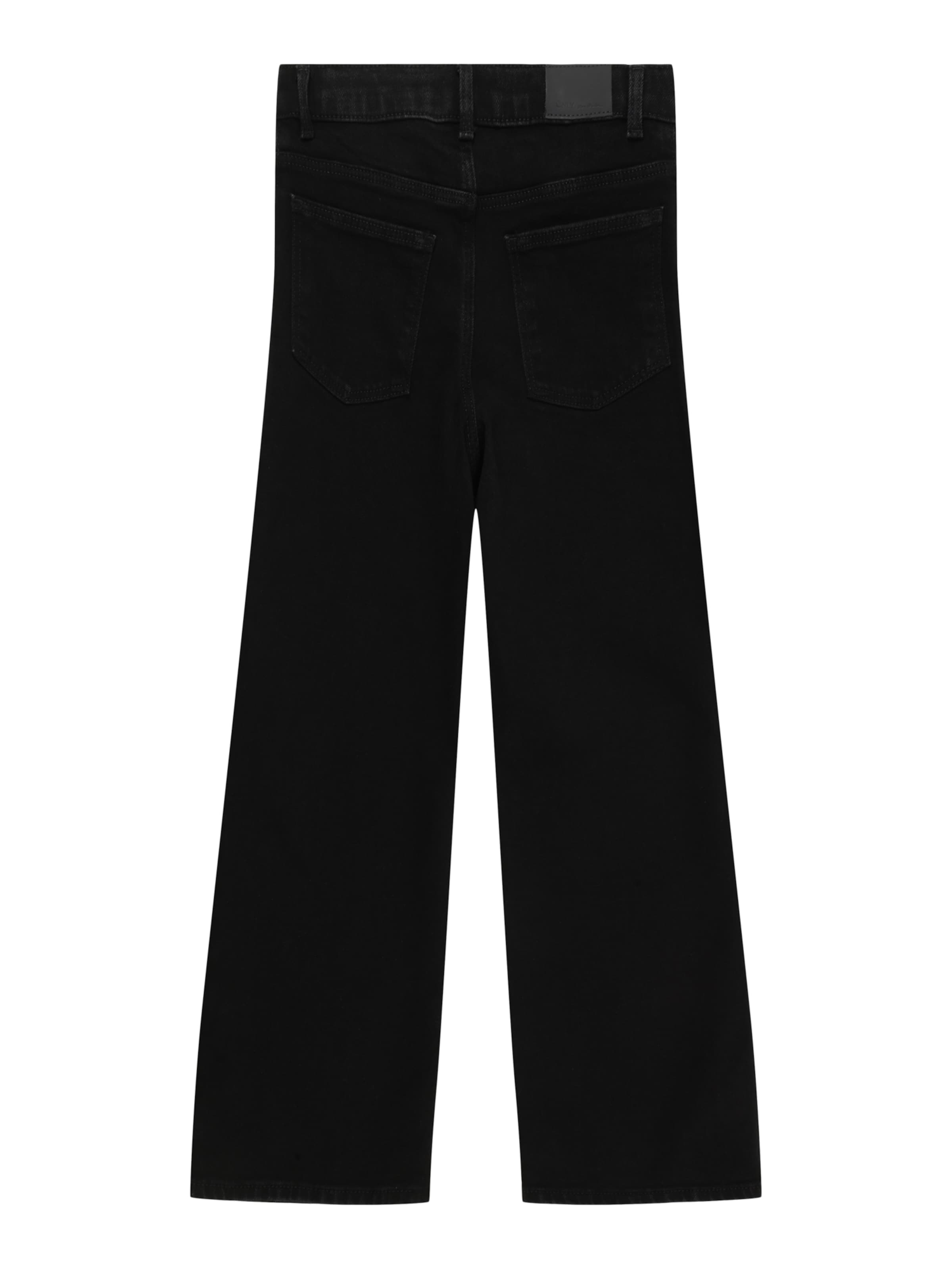 ONLY GIRLS Wide leg Jeans 'Juicy' in Black