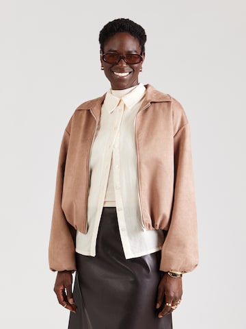 Hailys Between-Season Jacket 'Gi44lly' in Grey: front