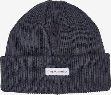 Cleptomanicx Beanie 'Shortie 2' in Blau: predná strana