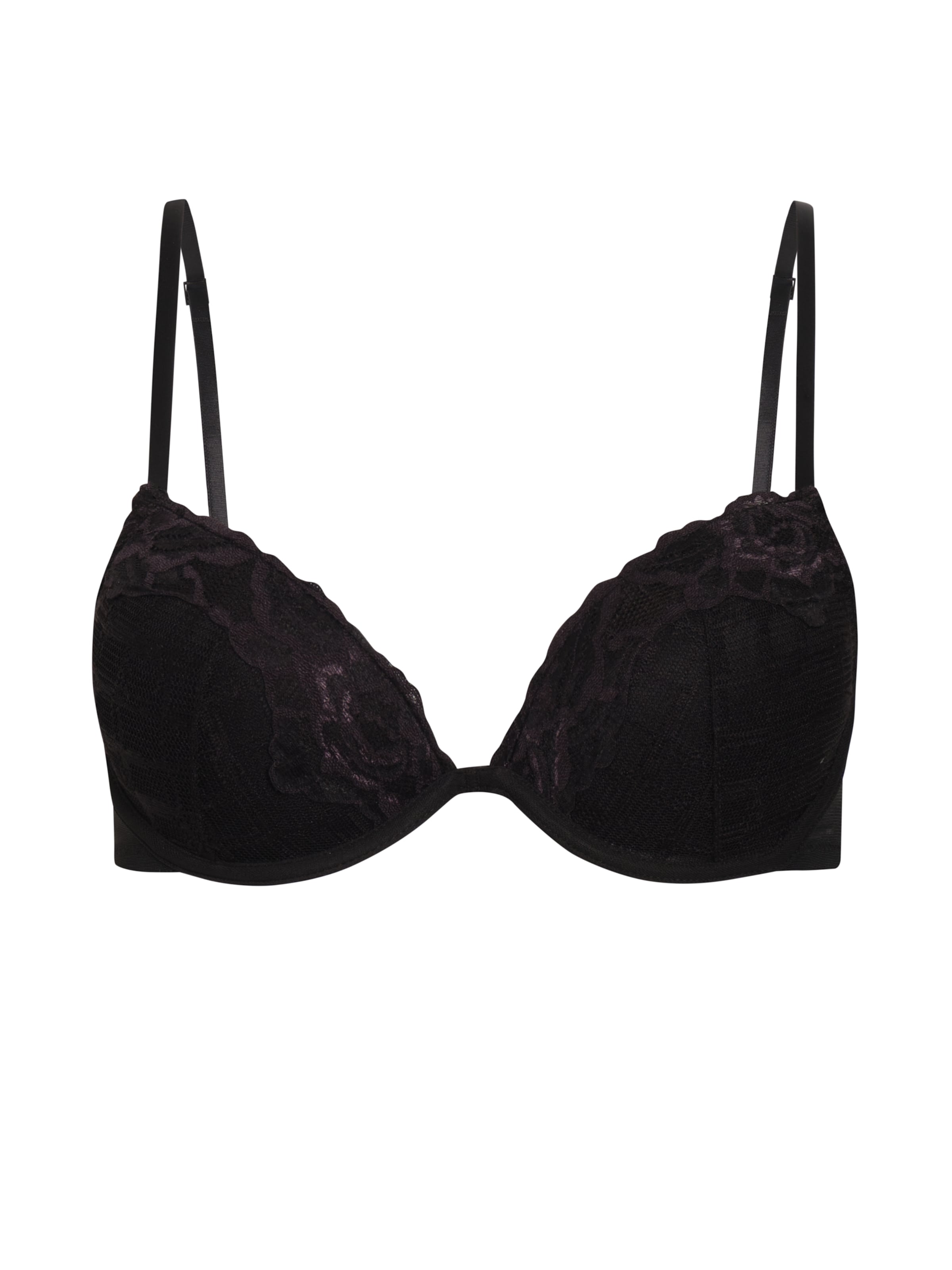 Dagi Push-up Rintaliivi värissä musta: etupuoli