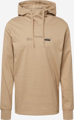 G-Star RAW Shirt 'Tweeter' in Beige: voorkant