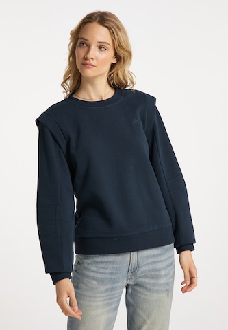 DreiMaster Vintage Sweatshirt in Blau: predná strana