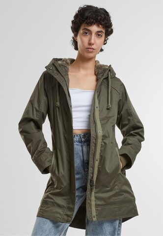 Brandit Winter parka 'Savannah' in Green