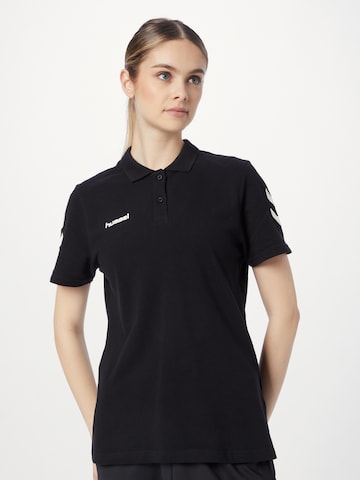 Hummel - Camiseta en negro: frente