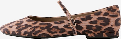 Balerinos su dirželiais 'Forever Comfort' iš Next, spalva – ruda / šviesiai ruda / juoda, Prekių apžvalga