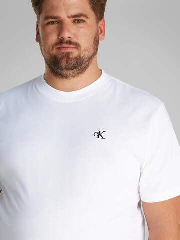 Calvin Klein Jeans Plus Shirt in White
