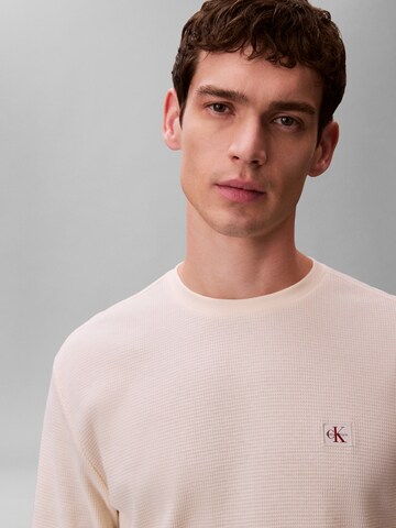 T-Shirt Calvin Klein Jeans en beige