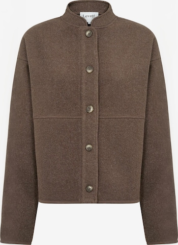 Levete Room Jackets ' LR-SANNIE ' in Braun: Vorderseite
