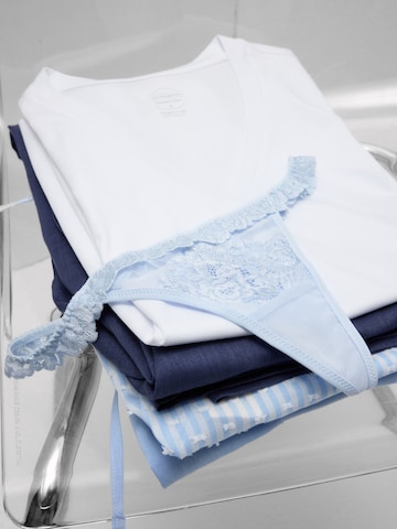 INTIMISSIMI Thong 'Pretty Flowers' in Blue