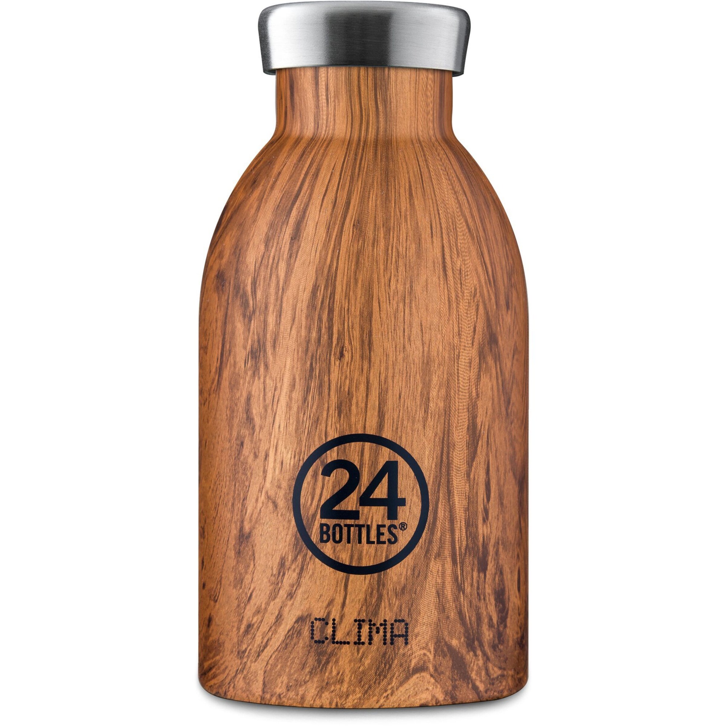 24Bottles Trinkflasche 'Clima' in Beige: Vorderseite