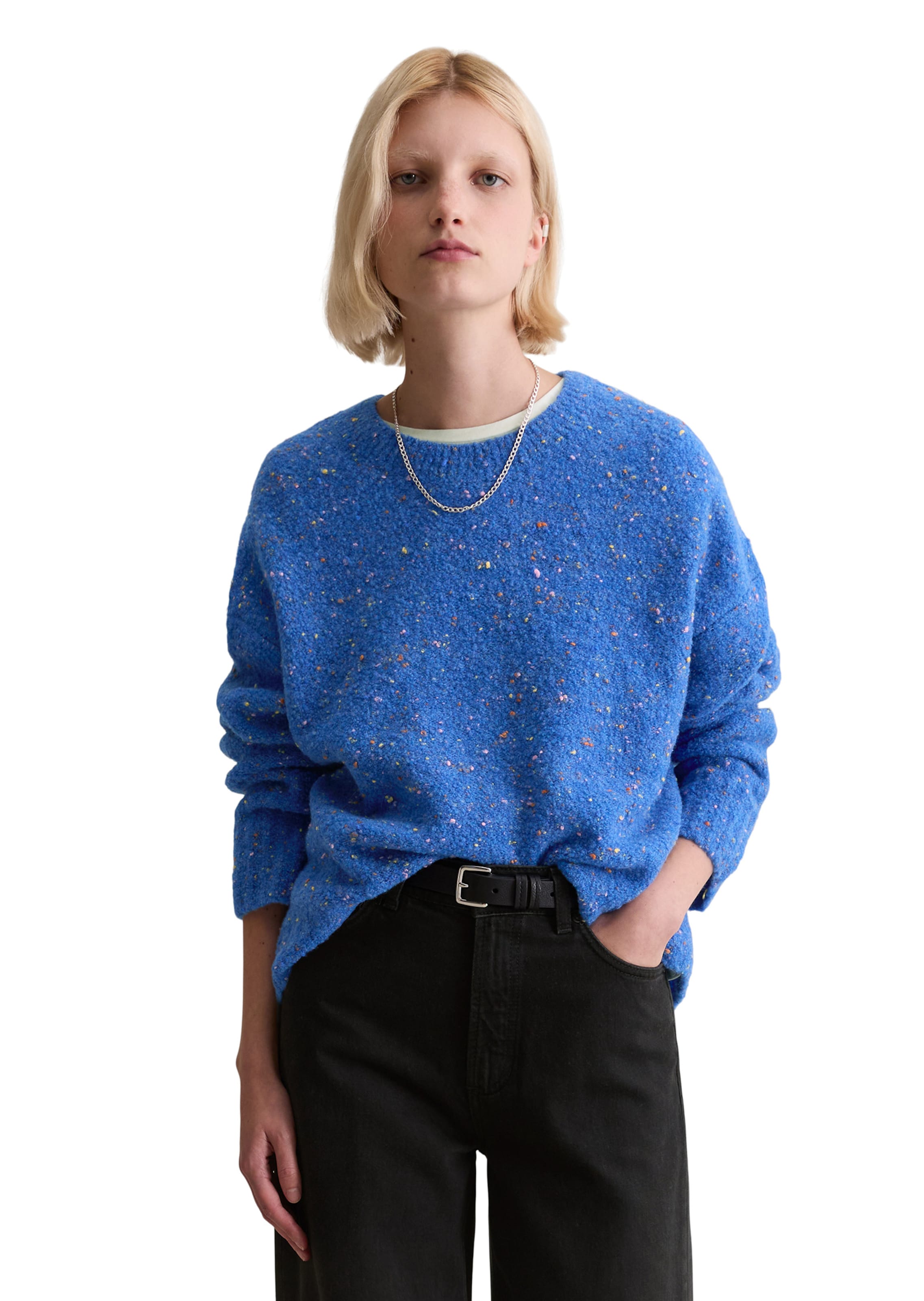 Marc O'Polo DENIM Pullover in Blau: Vorderseite
