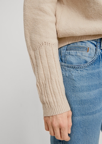 comma casual identity Pullover in Braun