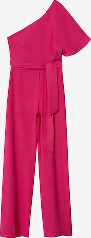 MANGO Jumpsuit 'Rosa' in Roze: voorkant