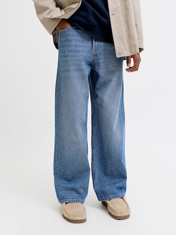 Jack & Jones Junior - Pierna ancha Vaquero 'JJIDave JJOriginal' en azul: frente