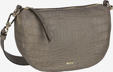 ABRO Crossbody Bag 'Mina' in Grey: front