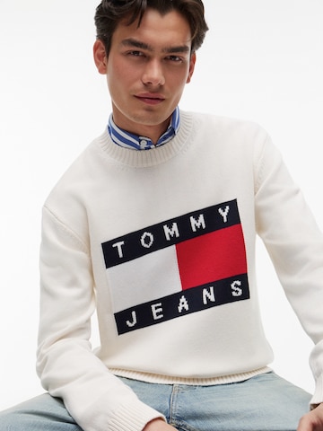 Tommy Jeans Pulóver - fehér