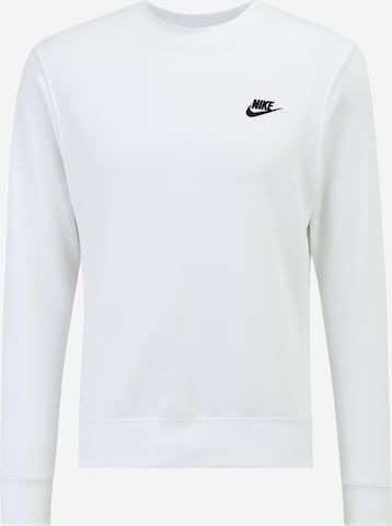 Felpa di Nike Sportswear in bianco: frontale