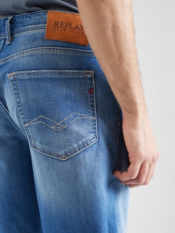 REPLAY Regular Jeans 'GROVER' i blå