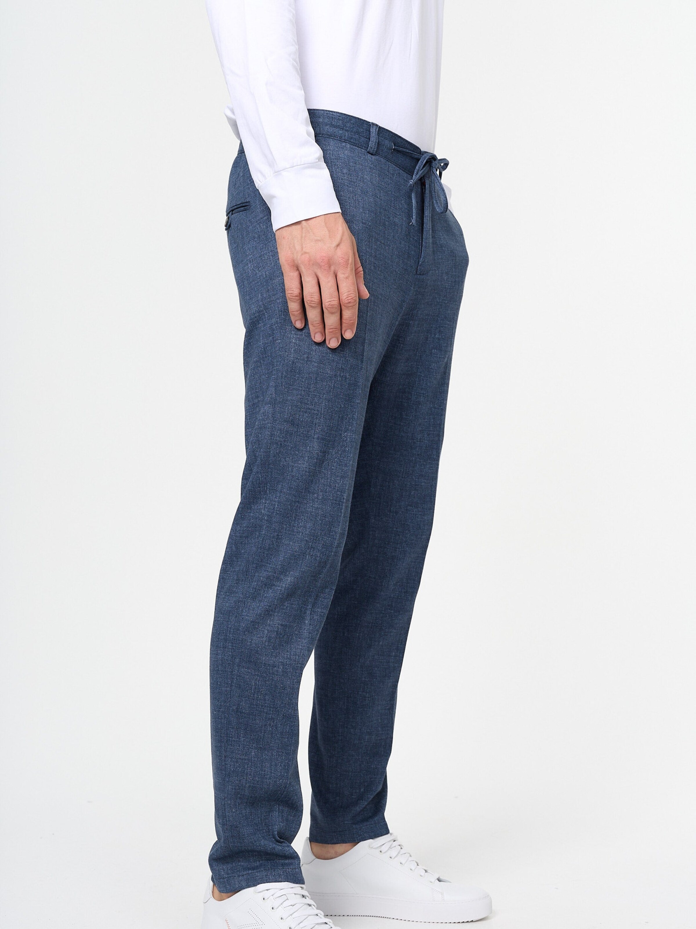 Zuitable Slim fit Pants 'DiSpartaflex SE' in Blue
