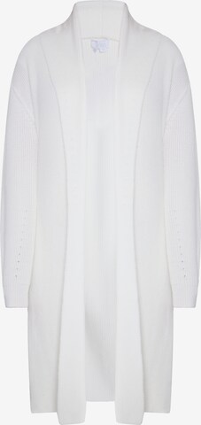 usha WHITE LABEL Gebreid vest 'Vanne' in Wit: voorkant