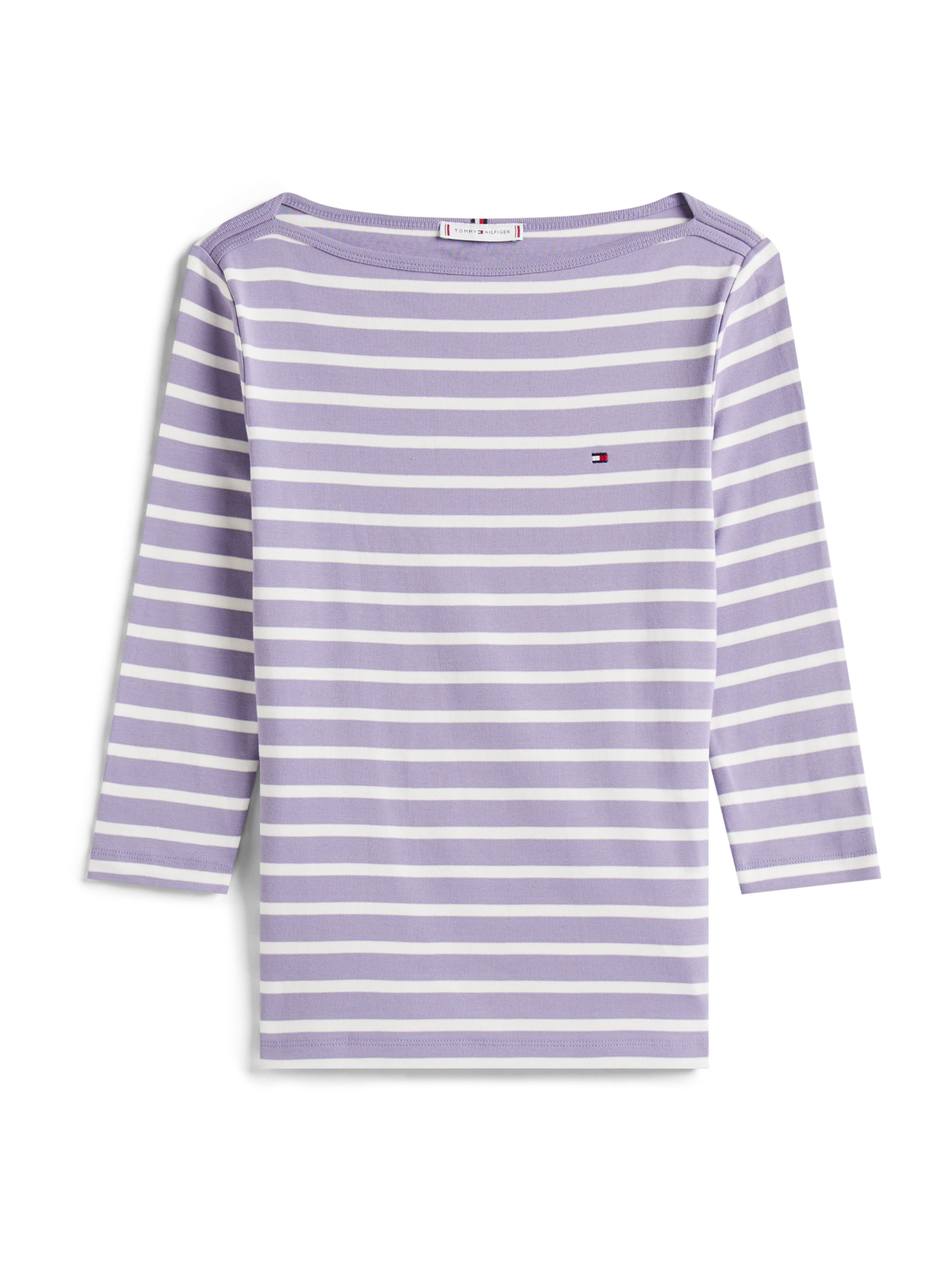 TOMMY HILFIGER Μπλουζάκι &#x27;NEW CODY&#x27; σε λιλά: μπροστά