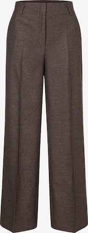 MORE & MORE Wide Leg Hose in Braun: Vorderseite