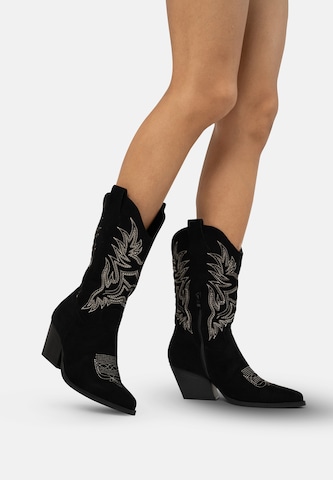 Stivale da cowboy di Salinyang in nero