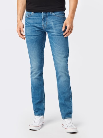 7 for all mankind Regular Jeans 'RONNIE' in Blauw: voorkant