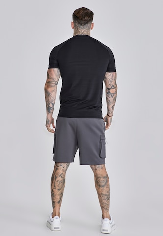 T-Shirt SikSilk en noir