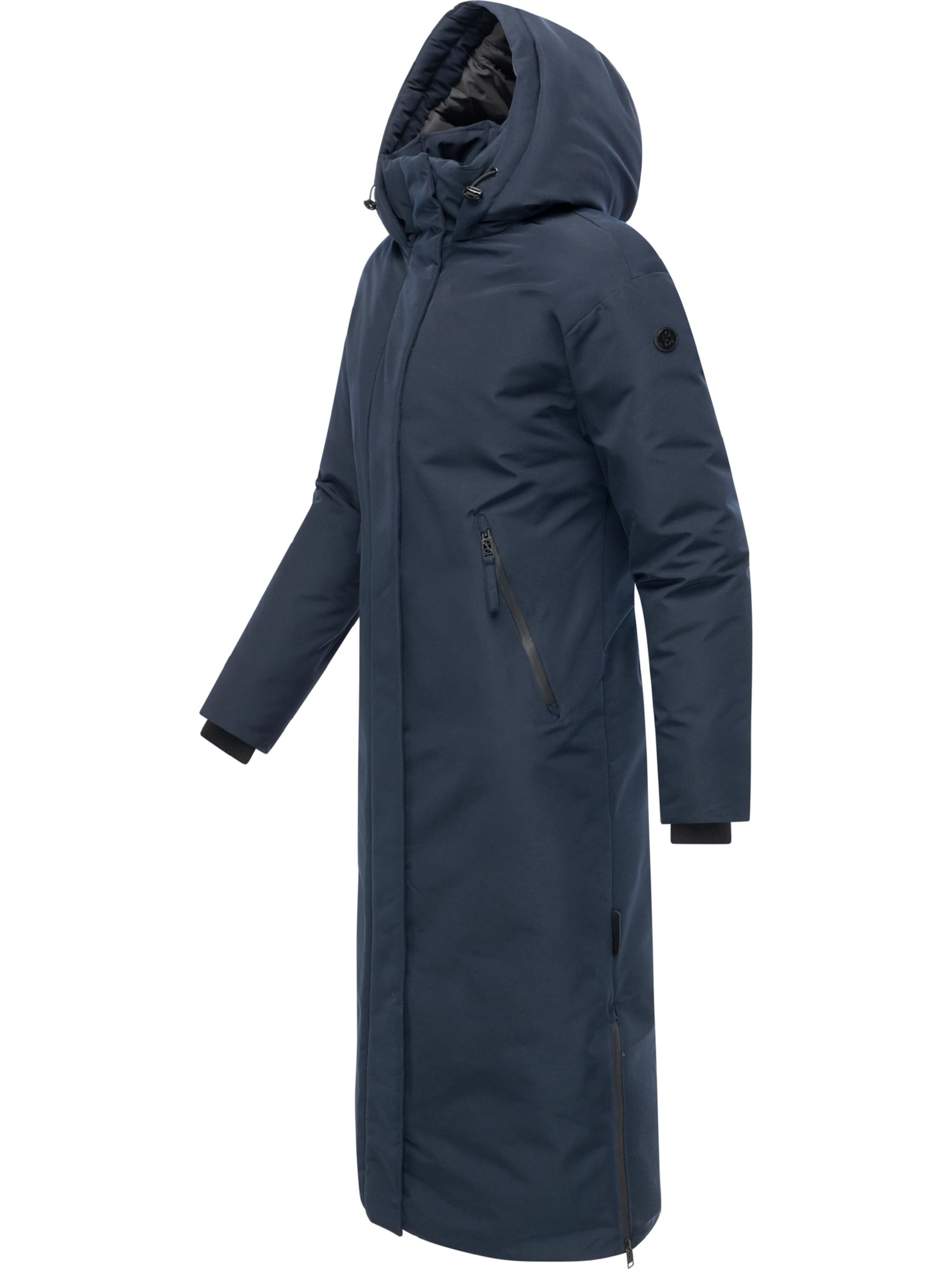 NAVAHOO Mantel 'Schneewächter 14' in Blau