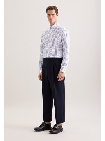 Coupe regular Chemise 'Classic Essentials' SEIDENSTICKER en bleu