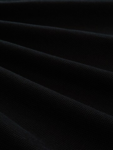 TOM TAILOR DENIM Poloshirt in Schwarz