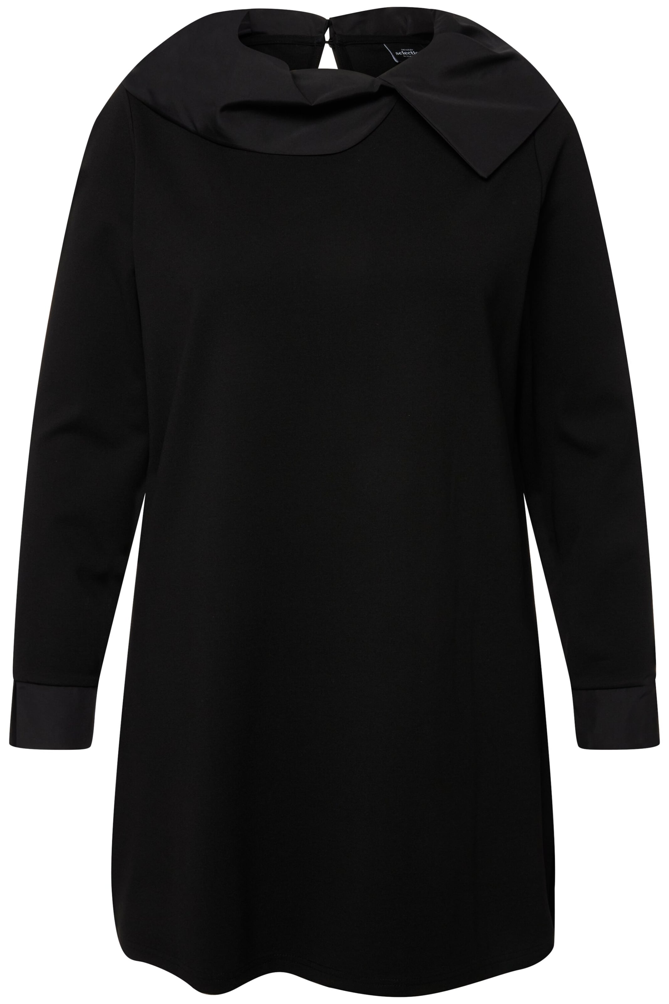 Tunique Ulla Popken en noir : devant