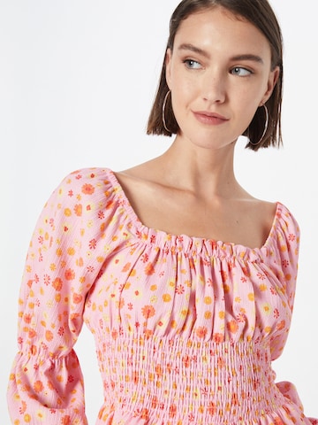 Nasty Gal Blouse in Roze