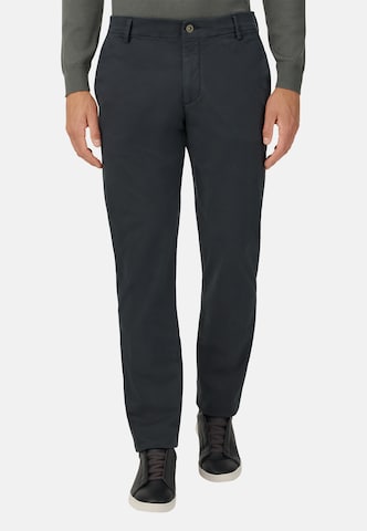Boggi Milano Slimfit Broek in Blauw: voorkant