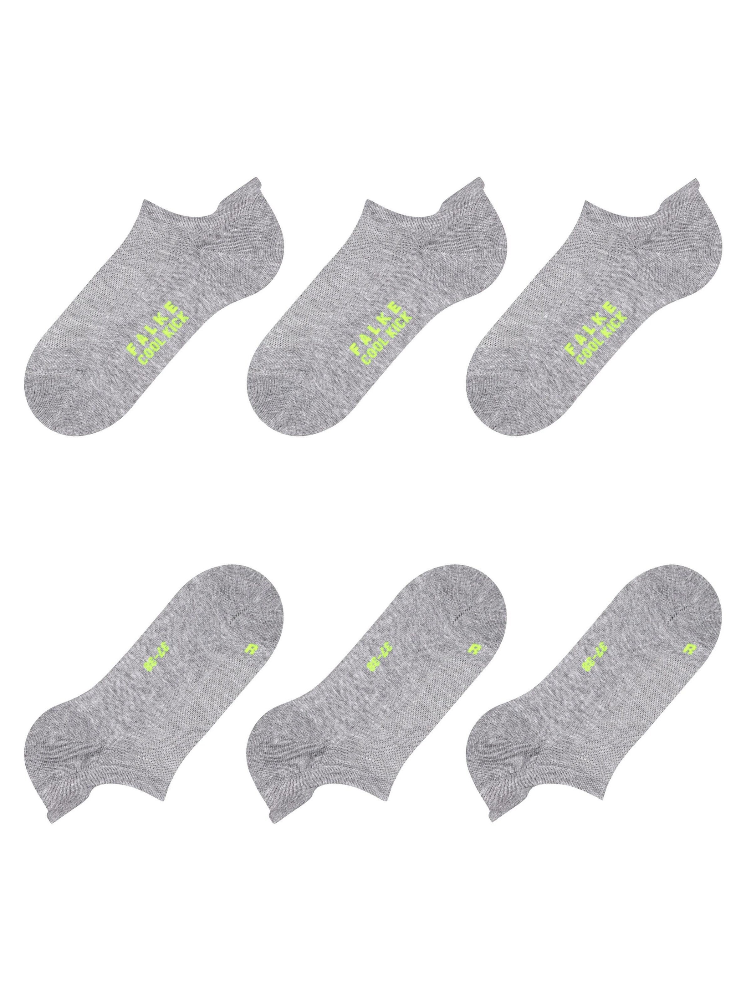 FALKE Socken 'Cool Kick 3-Pack'‌‌‌‌‌‌‌‌‌‌ in Grau