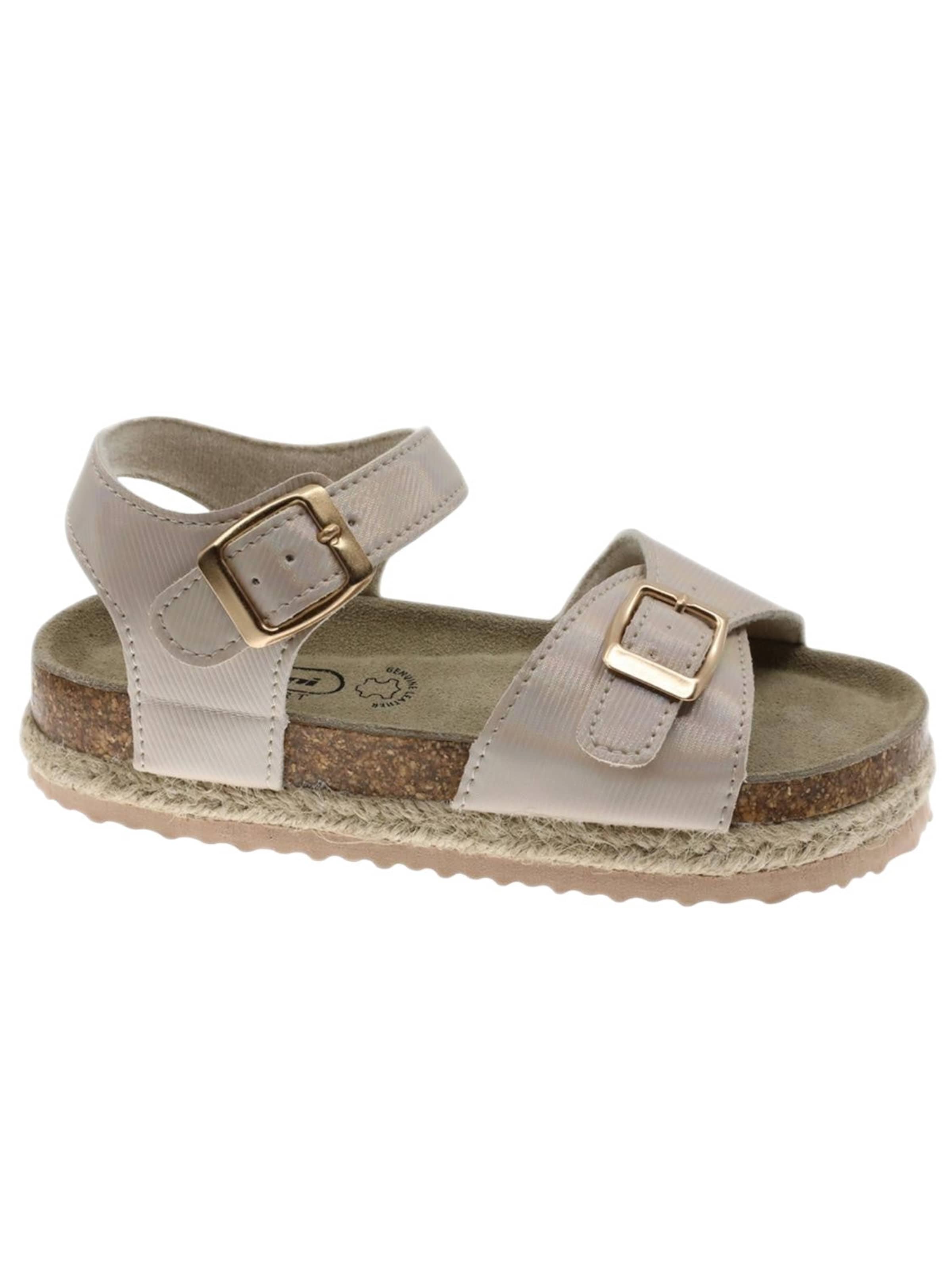 Beppi Sandale in Gold: Vorderseite