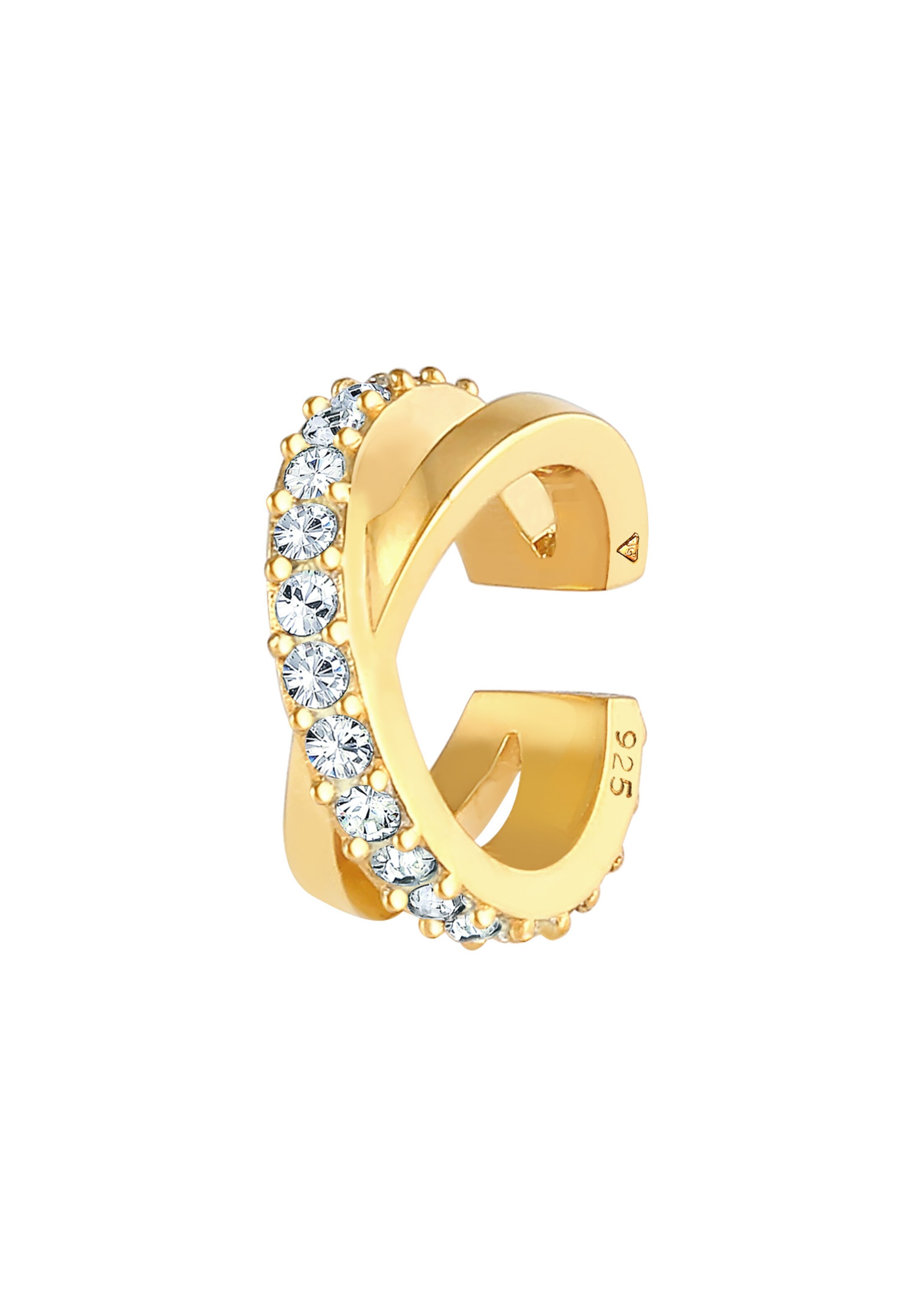 ELLI Earrings in Gold: front