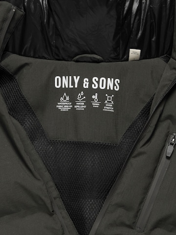 Only & Sons Jacke 'ONSMATHIS' in Grau