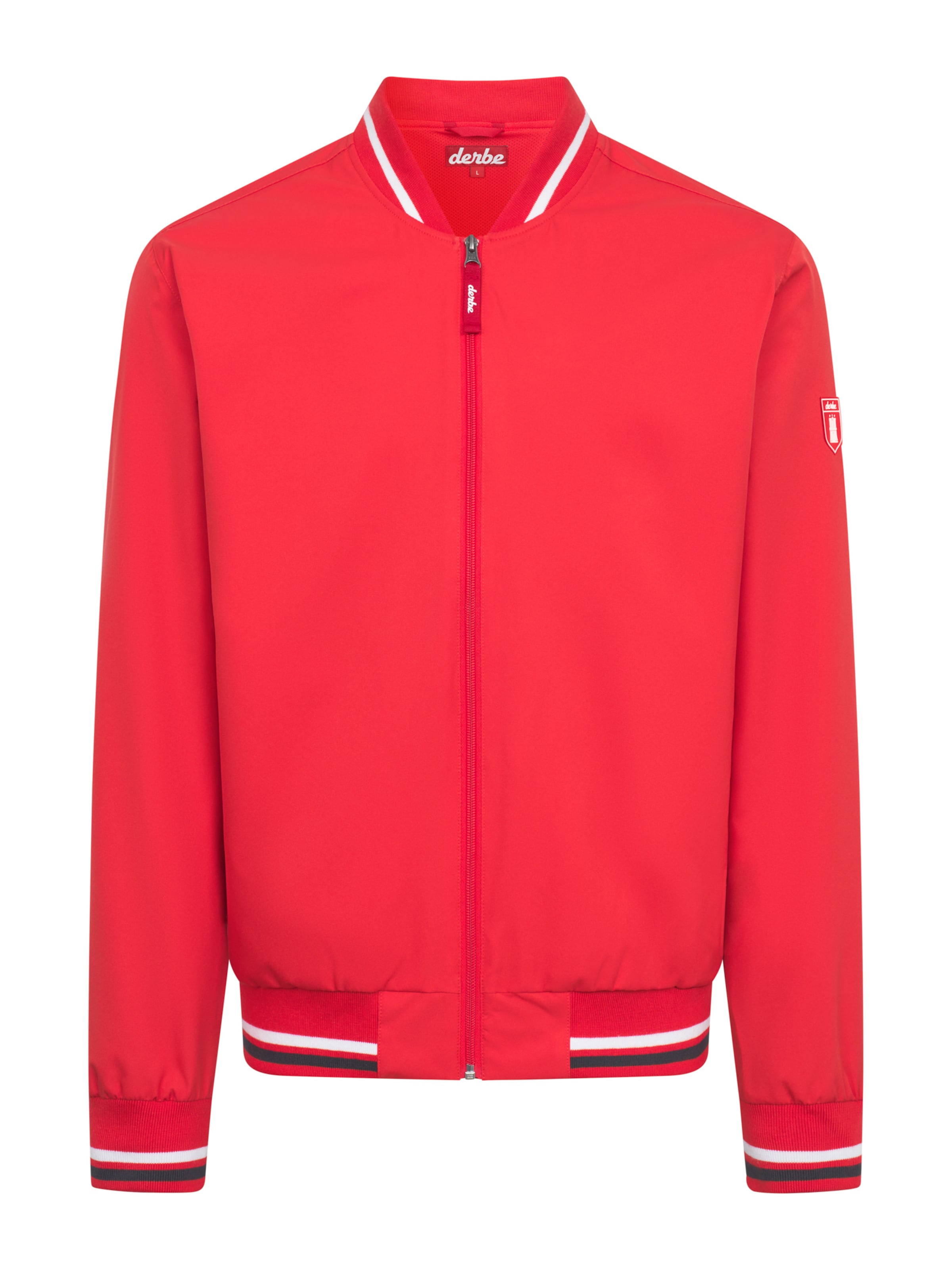 Derbe Performance Jacket 'Blousby_Sport' in Red: front