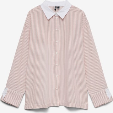 VERO MODA Blouse 'VMLea' in Roze: voorkant
