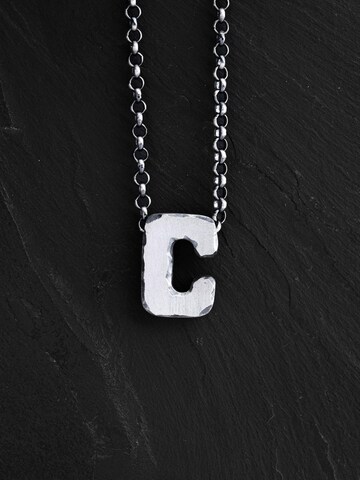 REYTEL Kette 'Letter C'‌‌‌ in Silber