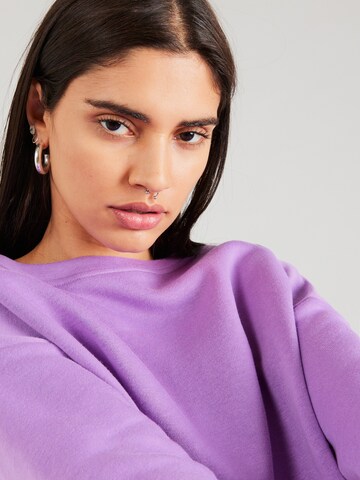 PIECES Sweatshirt 'CHILLI' in Lila