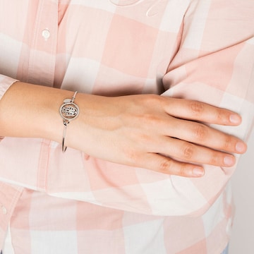Lotus Armband in Silber: Vorderseite
