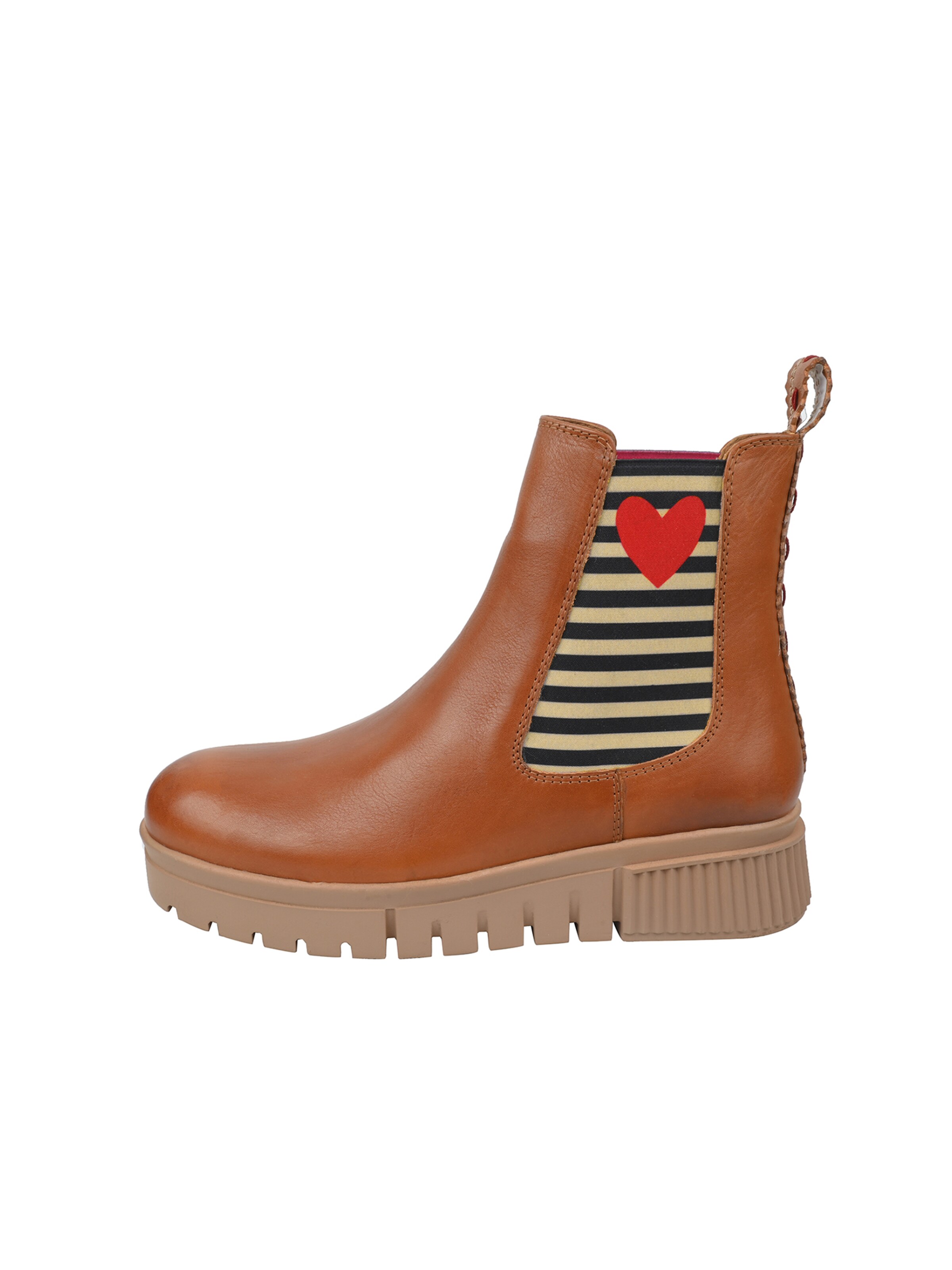Crickit Chelsea Boot ' NAELLE ' in Braun
