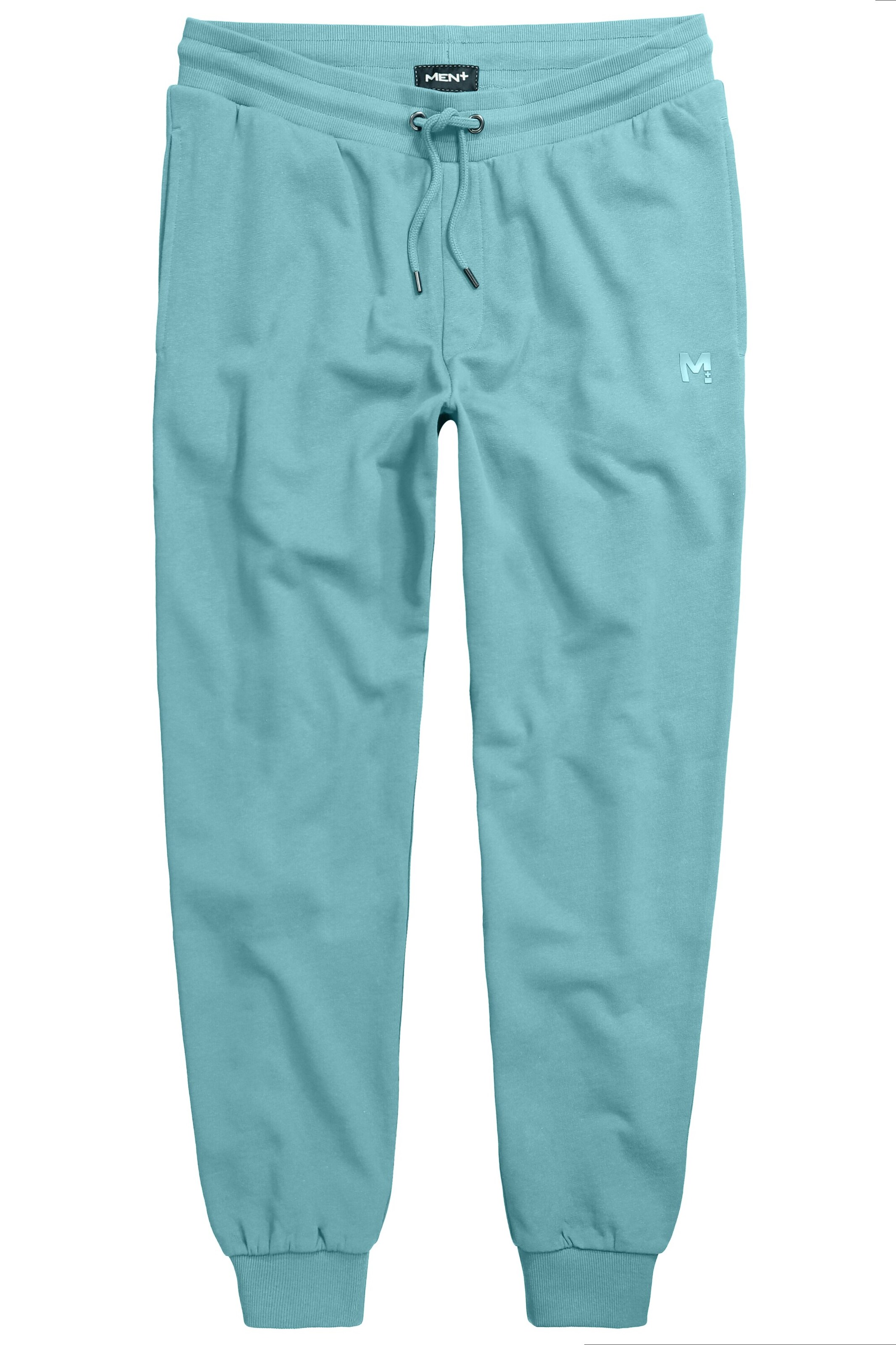Men Plus Tapered Broek in Blauw: voorkant