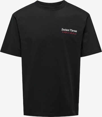 T-Shirt 'ART' Only & Sons en noir : devant