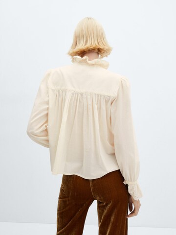 MANGO Blouse 'CLARA' in Wit